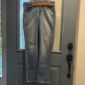 J. Crew Straight Leg Jeans in Light Blue Wash